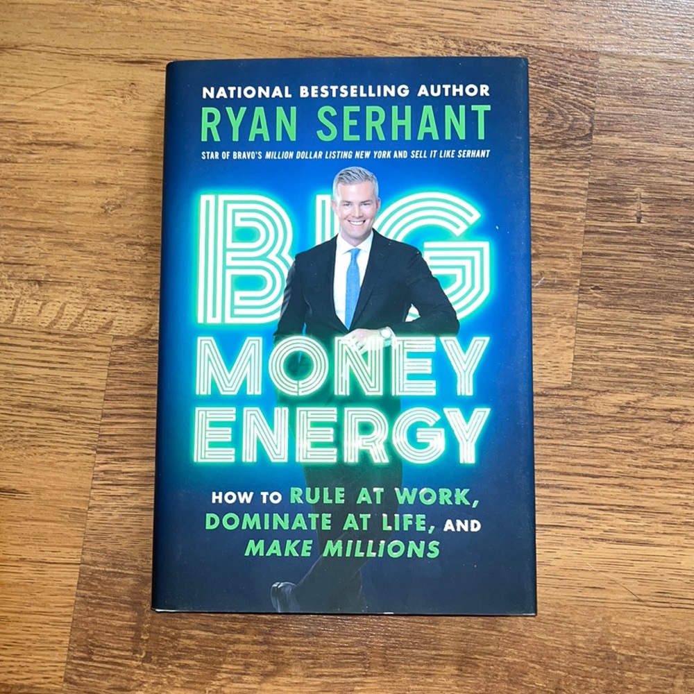 Big Money Energy book by Ryan Serhant